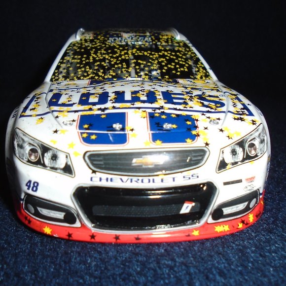 Jimmie Johnson All Star Race Win 2013 Action #48 Lowes Salute Die-Cast Car